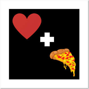 Amo la Pizza Posters and Art